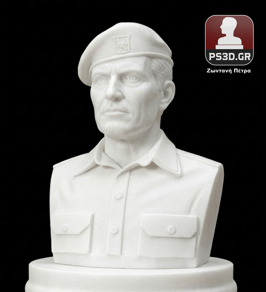Μαρμαρογλυπτική | PS3D Portrait Sculpture Αγάλματα · Μαρμάρινα γλυπτά · Έργα τέχνης · Προτομές σε φυσικό μάρμαρο Δημιουργούμε μαρμάρινες προτομές & μαρμάρινα αγάλματα από φωτογραφίες. PS3D Portrait Sculpture WWW.PS3D.GR Custom Sculpture by Photo | Marble Head Bust  Works of art and busts in natural marble. We create marble portrait sculptures & busts from your photographs.