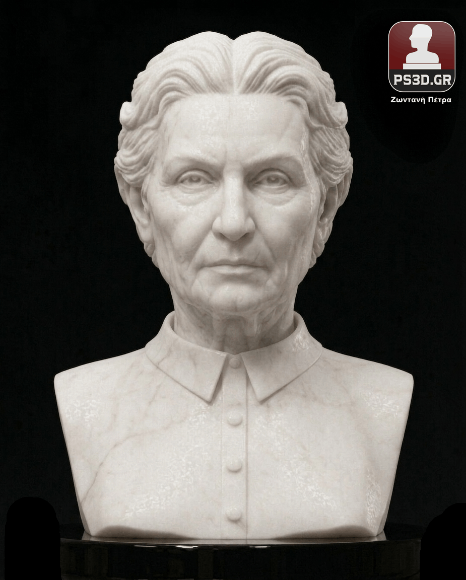 Μαρμαρογλυπτική | PS3D Portrait Sculpture Αγάλματα · Μαρμάρινα γλυπτά · Έργα τέχνης · Προτομές σε φυσικό μάρμαρο Δημιουργούμε μαρμάρινες προτομές & μαρμάρινα αγάλματα από φωτογραφίες. PS3D Portrait Sculpture WWW.PS3D.GR Custom Sculpture by Photo | Marble Head Bust  Works of art and busts in natural marble. We create marble portrait sculptures & busts from your photographs.