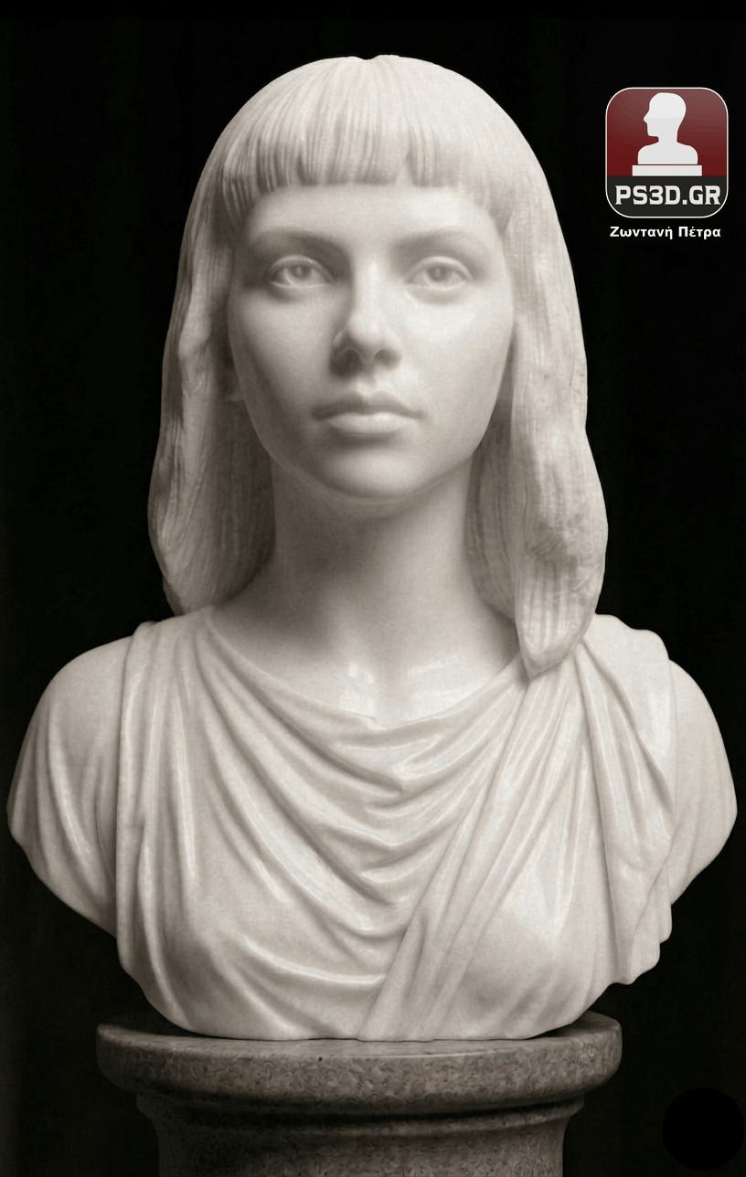 Μαρμαρογλυπτική | PS3D Portrait Sculpture Αγάλματα · Μαρμάρινα γλυπτά · Έργα τέχνης · Προτομές σε φυσικό μάρμαρο Δημιουργούμε μαρμάρινες προτομές & μαρμάρινα αγάλματα από φωτογραφίες. PS3D Portrait Sculpture WWW.PS3D.GR Custom Sculpture by Photo | Marble Head Bust  Works of art and busts in natural marble. We create marble portrait sculptures & busts from your photographs.