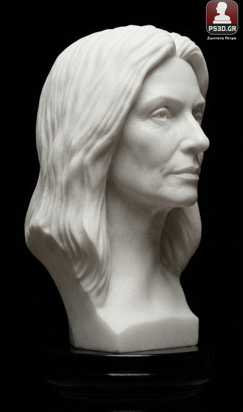 Μαρμαρογλυπτική | PS3D Portrait Sculpture Αγάλματα · Μαρμάρινα γλυπτά · Έργα τέχνης · Προτομές σε φυσικό μάρμαρο Δημιουργούμε μαρμάρινες προτομές & μαρμάρινα αγάλματα από φωτογραφίες. PS3D Portrait Sculpture WWW.PS3D.GR Custom Sculpture by Photo | Marble Head Bust  Works of art and busts in natural marble. We create marble portrait sculptures & busts from your photographs.