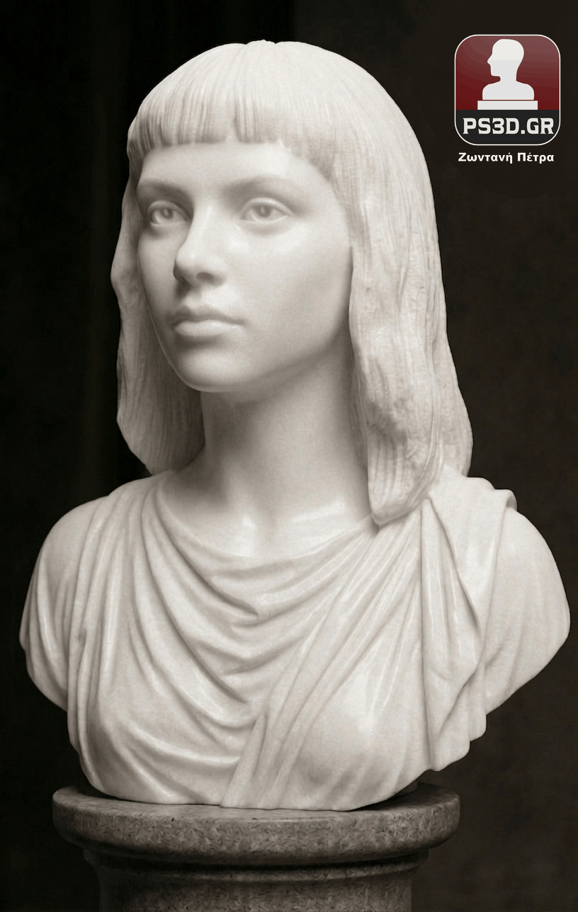 Μαρμαρογλυπτική | PS3D Portrait Sculpture Αγάλματα · Μαρμάρινα γλυπτά · Έργα τέχνης · Προτομές σε φυσικό μάρμαρο Δημιουργούμε μαρμάρινες προτομές & μαρμάρινα αγάλματα από φωτογραφίες. PS3D Portrait Sculpture WWW.PS3D.GR Custom Sculpture by Photo | Marble Head Bust  Works of art and busts in natural marble. We create marble portrait sculptures & busts from your photographs.